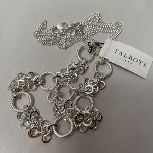Talbots Necklace 20” Long